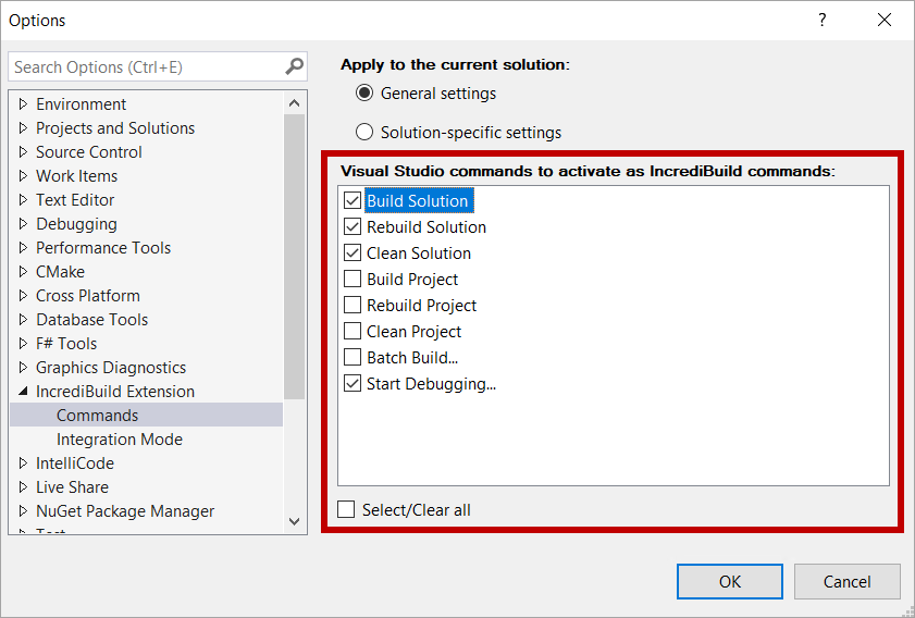 configuring-incredibuild-visual-studio-commands