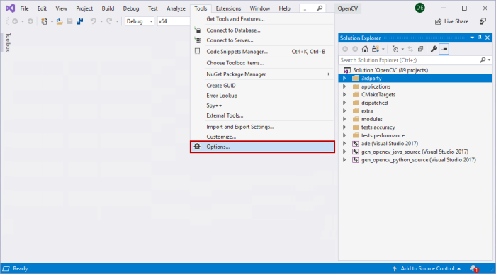 Configuring Incredibuild Visual Studio Commands