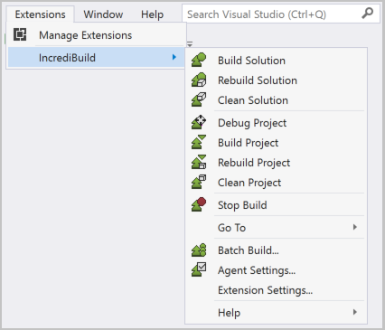 Running a Build from Visual Studio